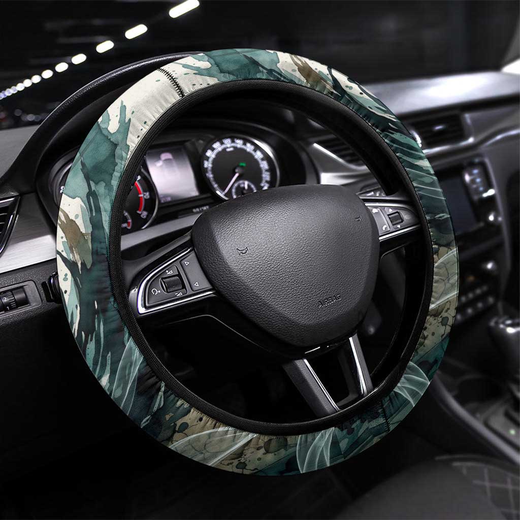 Anuket Egyptian Steering Wheel Cover Goddess of the Nile Flowing Water Gazelle Spirit The Embracer