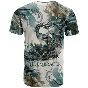 Anuket Egyptian T shirt Goddess of the Nile Flowing Water Gazelle Spirit The Embracer