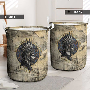 Anuket Laundry Basket Egyptian Queen of the Cataracts Ankh Symbol