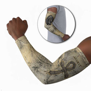 Anuket Arm Sleeves Egyptian Queen of the Cataracts Ankh Symbol
