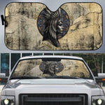 Anuket Auto Sun Shade Egyptian Queen of the Cataracts Ankh Symbol
