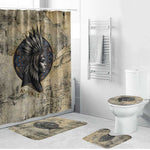 Anuket Bathroom Set Egyptian Queen of the Cataracts Ankh Symbol