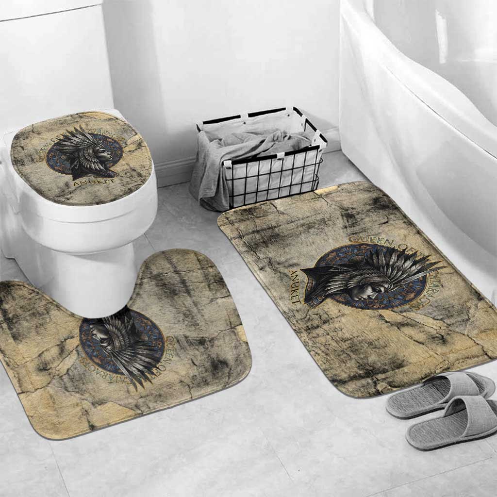 Anuket Bathroom Set Egyptian Queen of the Cataracts Ankh Symbol