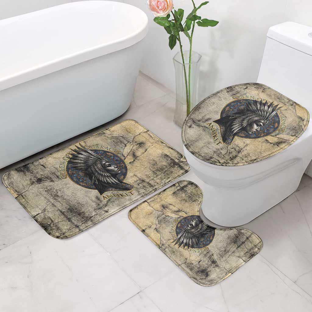 Anuket Bathroom Set Egyptian Queen of the Cataracts Ankh Symbol