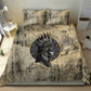 Anuket Bedding Set Egyptian Queen of the Cataracts Ankh Symbol