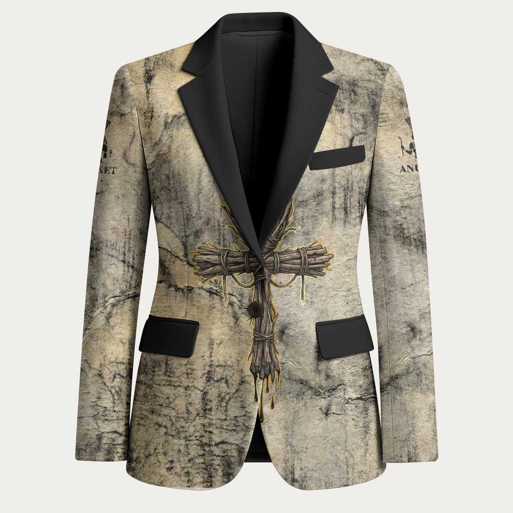 Anuket Blazer Egyptian Queen of the Cataracts Ankh Symbol