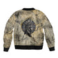 Anuket Bomber Jacket Egyptian Queen of the Cataracts Ankh Symbol