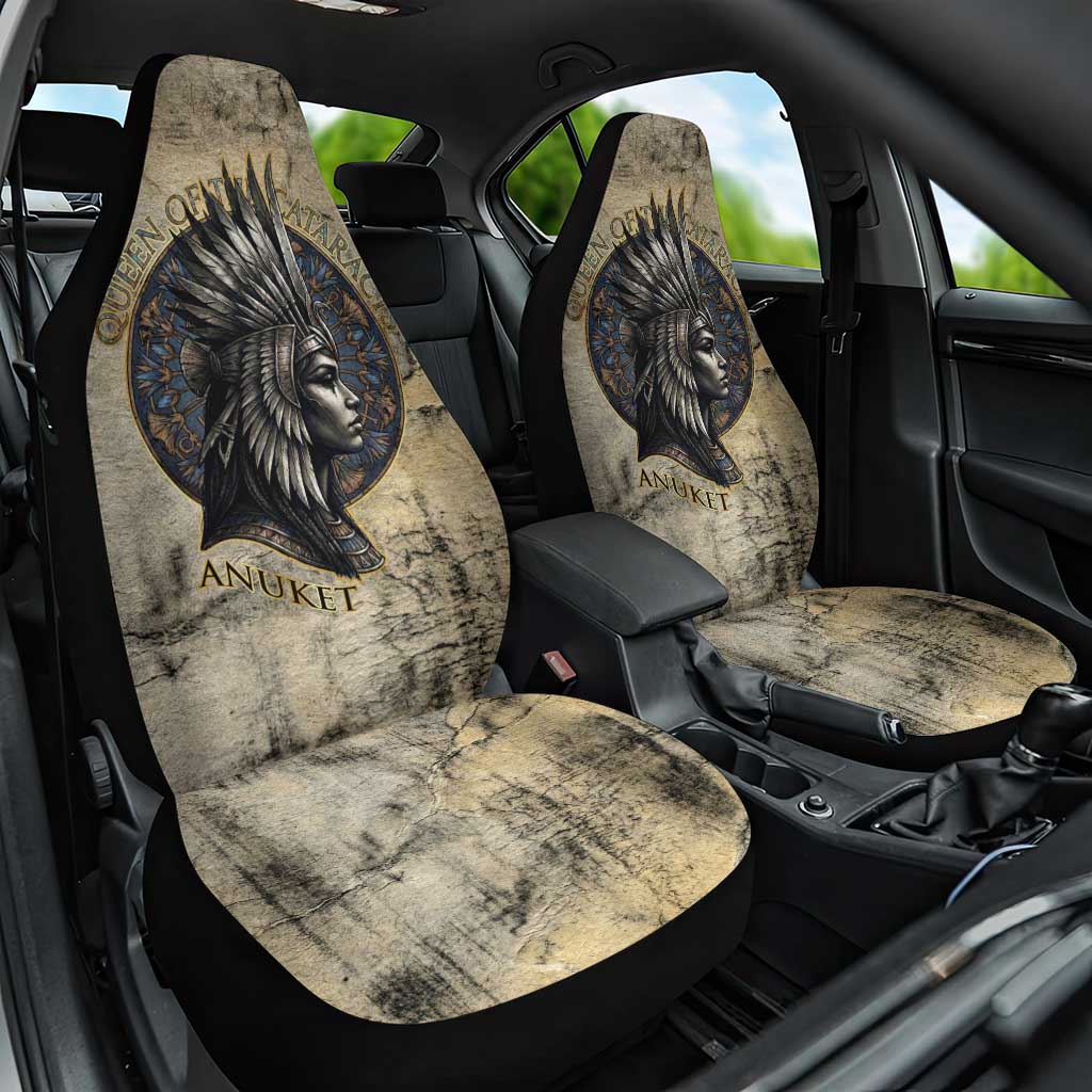 Anuket Car Seat Cover Egyptian Queen of the Cataracts Ankh Symbol