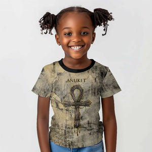 Anuket Kid T shirt Egyptian Queen of the Cataracts Ankh Symbol