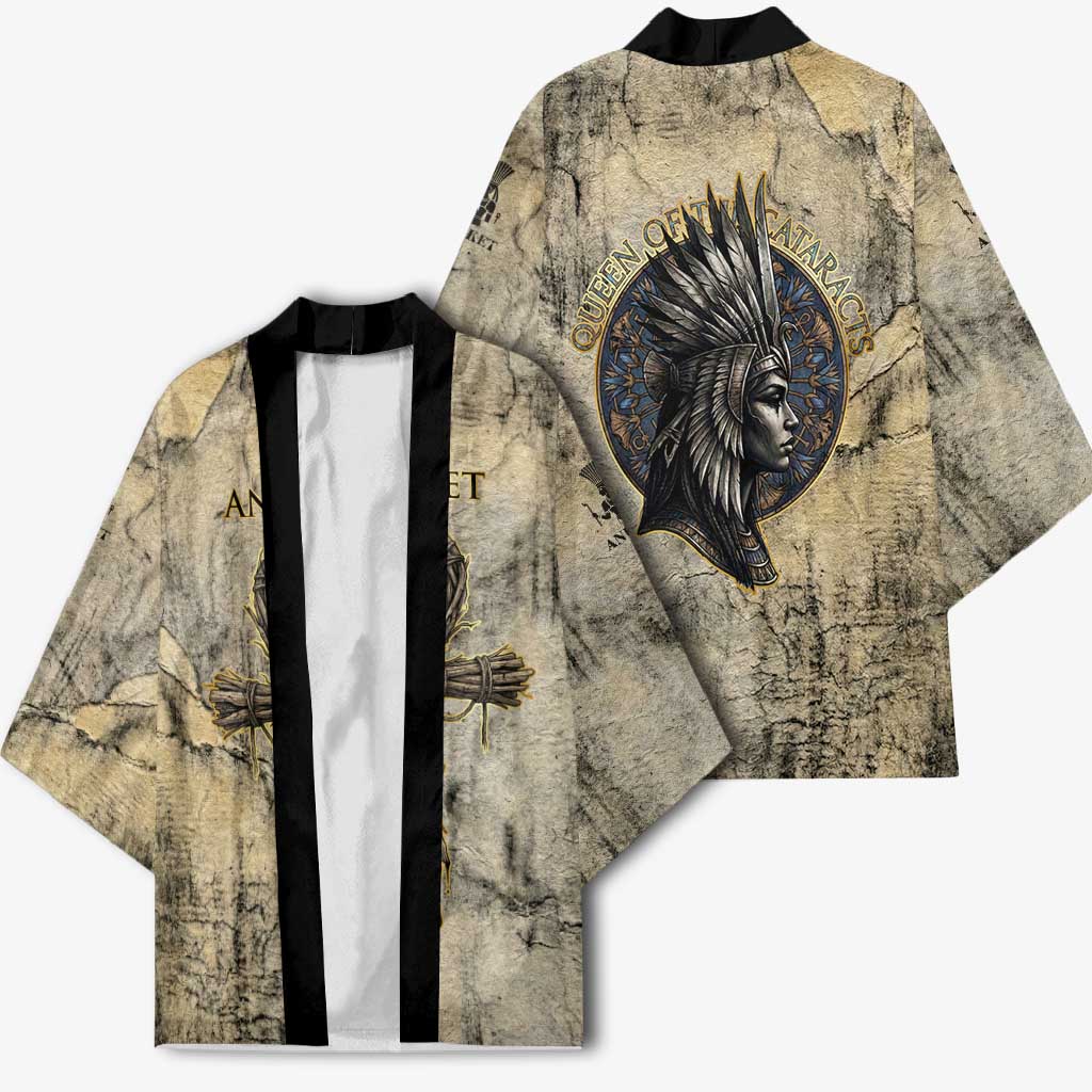 Anuket Kimono Egyptian Queen of the Cataracts Ankh Symbol