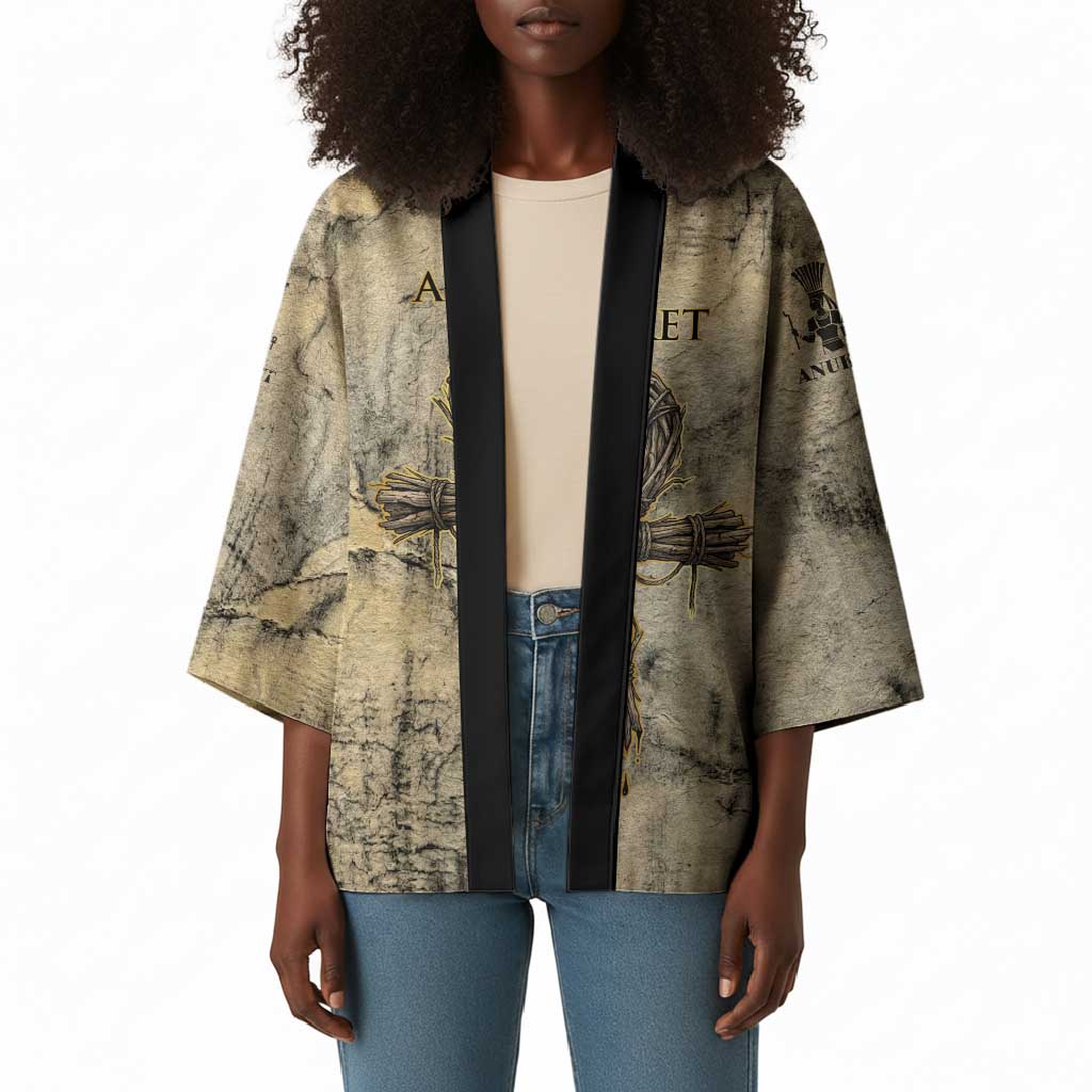 Anuket Kimono Egyptian Queen of the Cataracts Ankh Symbol