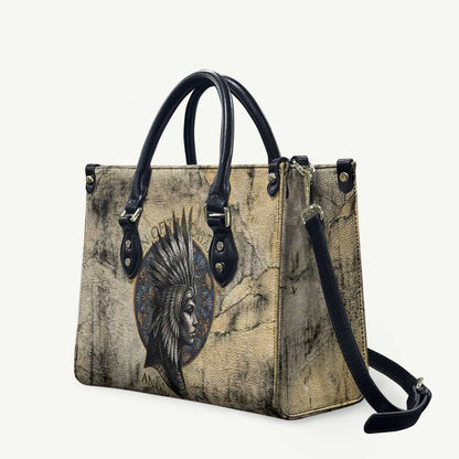 Anuket Leather Bag Egyptian Queen of the Cataracts Ankh Symbol
