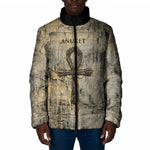 Anuket Padded Jacket Egyptian Queen of the Cataracts Ankh Symbol