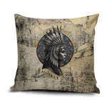 Anuket Pillow Cover Egyptian Queen of the Cataracts Ankh Symbol