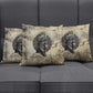 Anuket Pillow Cover Egyptian Queen of the Cataracts Ankh Symbol