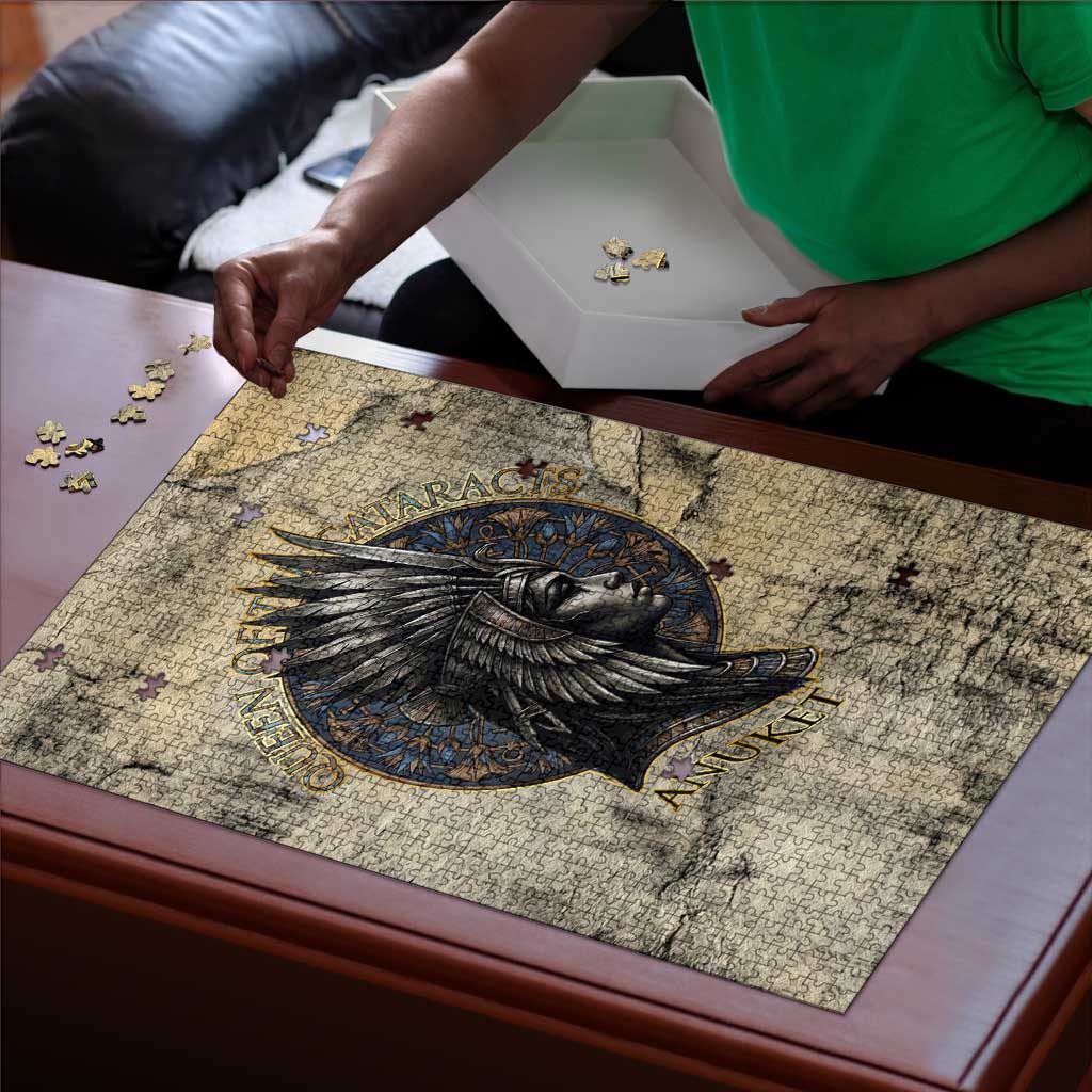 Anuket Puzzle Egyptian Queen of the Cataracts Ankh Symbol