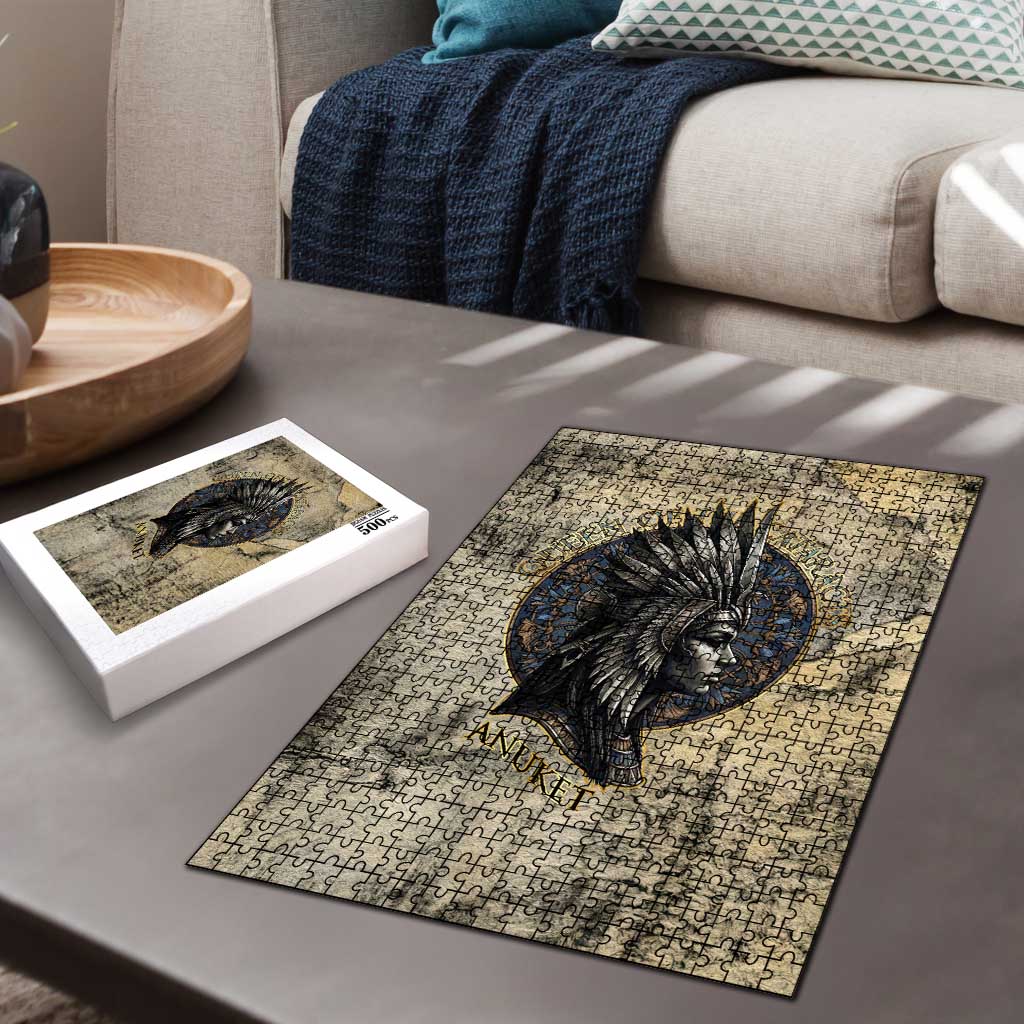 Anuket Puzzle Egyptian Queen of the Cataracts Ankh Symbol