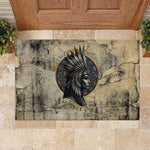 Anuket Rubber Doormat Egyptian Queen of the Cataracts Ankh Symbol