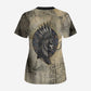 Anuket Scrub Top Egyptian Queen of the Cataracts Ankh Symbol