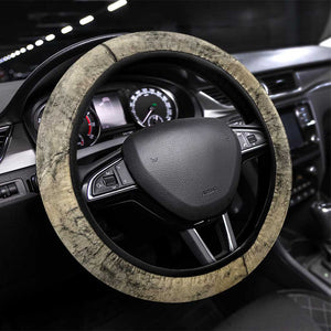Anuket Steering Wheel Cover Egyptian Queen of the Cataracts Ankh Symbol