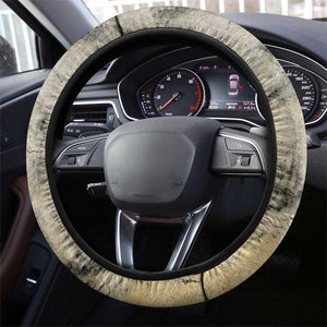 Anuket Steering Wheel Cover Egyptian Queen of the Cataracts Ankh Symbol
