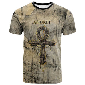 Anuket T shirt Egyptian Queen of the Cataracts Ankh Symbol