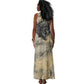 Anuket Tank Maxi Dress Egyptian Queen of the Cataracts Ankh Symbol