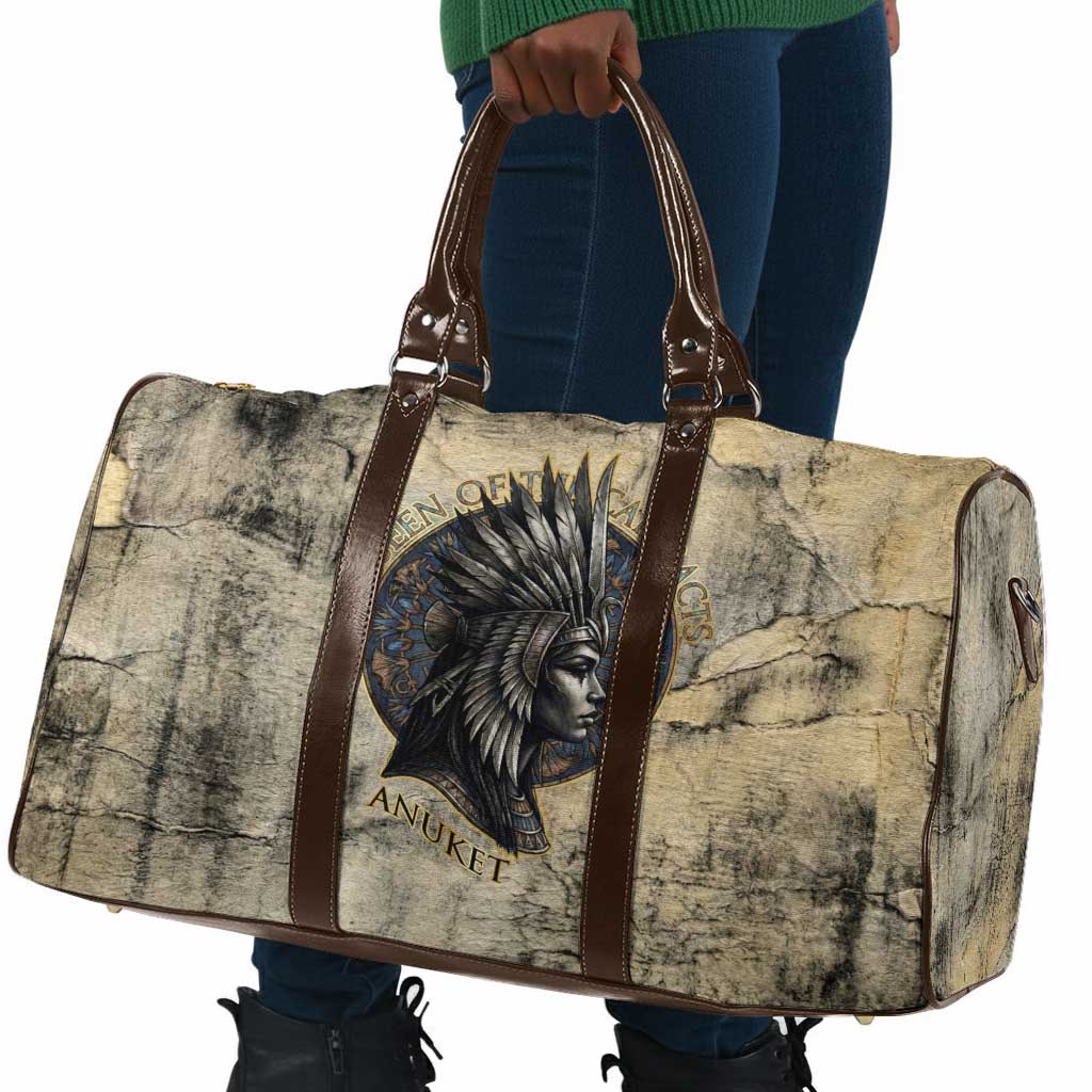 Anuket Travel Bag Egyptian Queen of the Cataracts Ankh Symbol