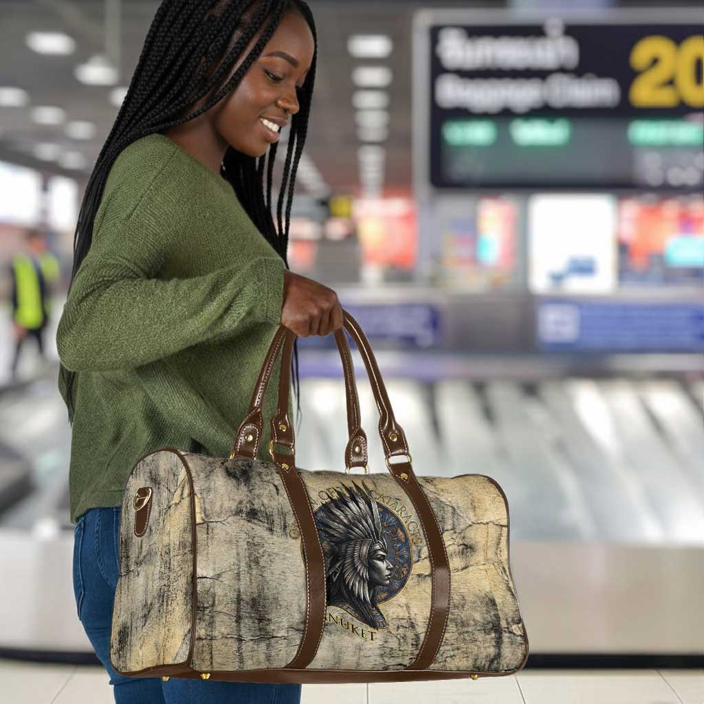 Anuket Travel Bag Egyptian Queen of the Cataracts Ankh Symbol
