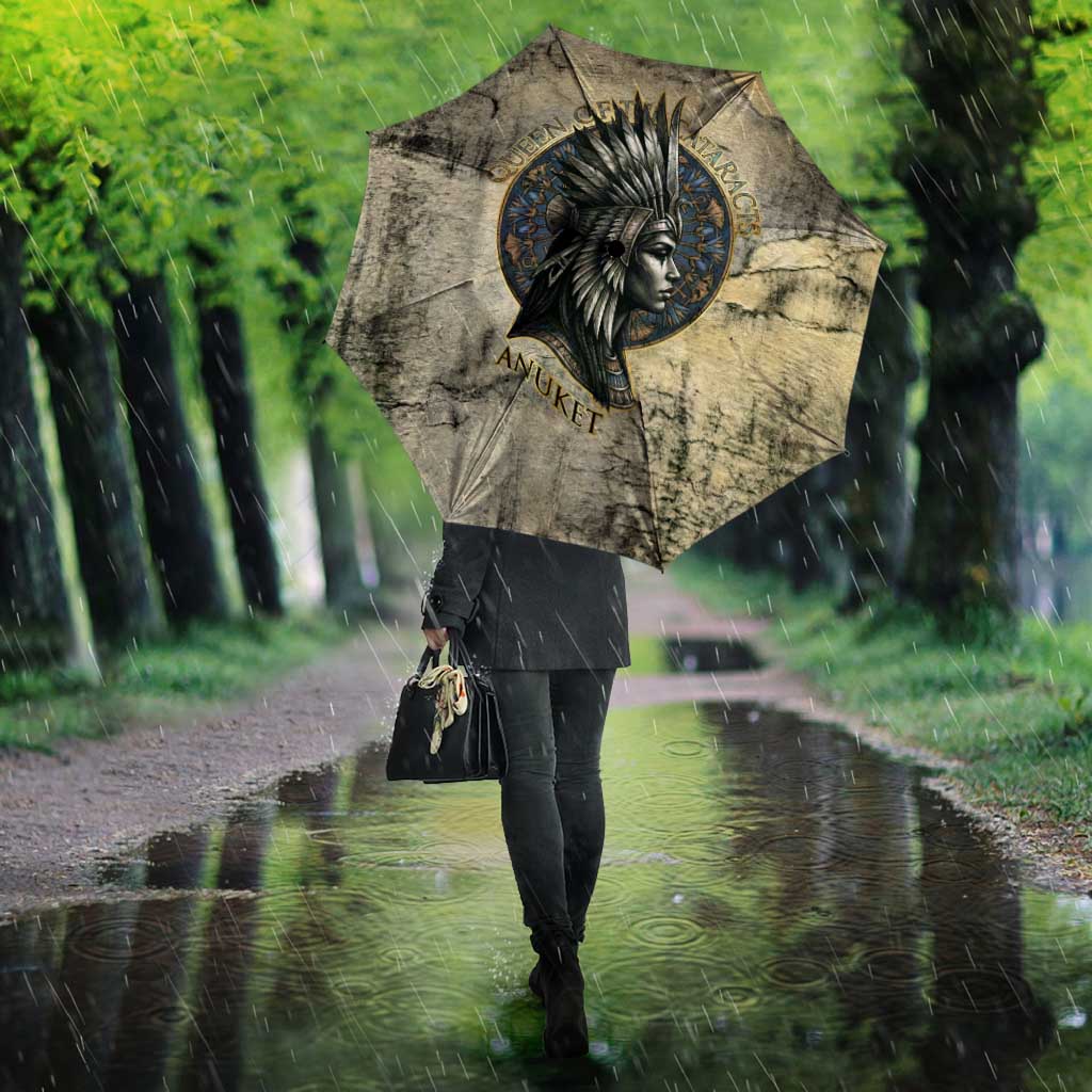 Anuket Umbrella Egyptian Queen of the Cataracts Ankh Symbol