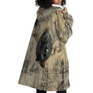 Anuket Wearable Blanket Hoodie Egyptian Queen of the Cataracts Ankh Symbol