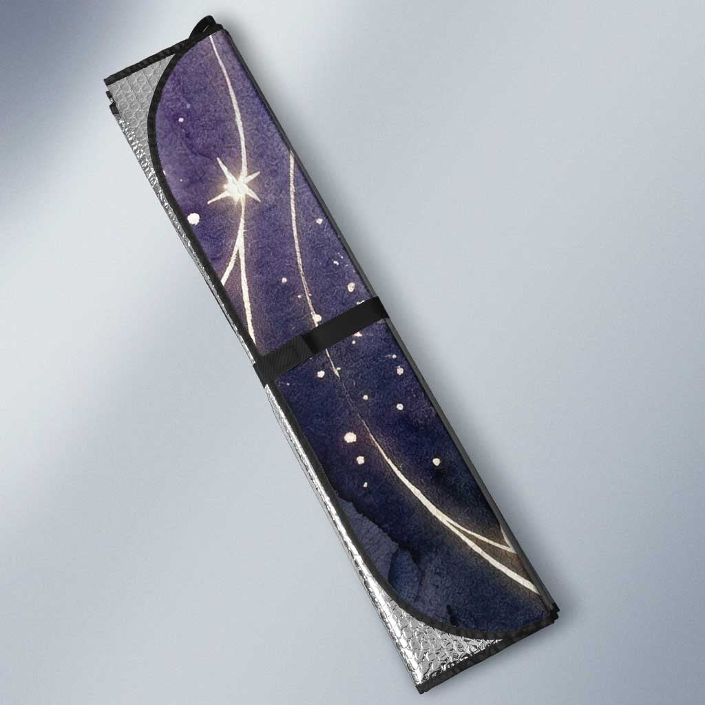 Bastet Egyptian Auto Sun Shade Cat Goddess Cosmic Protector Moon Magic Night Sky