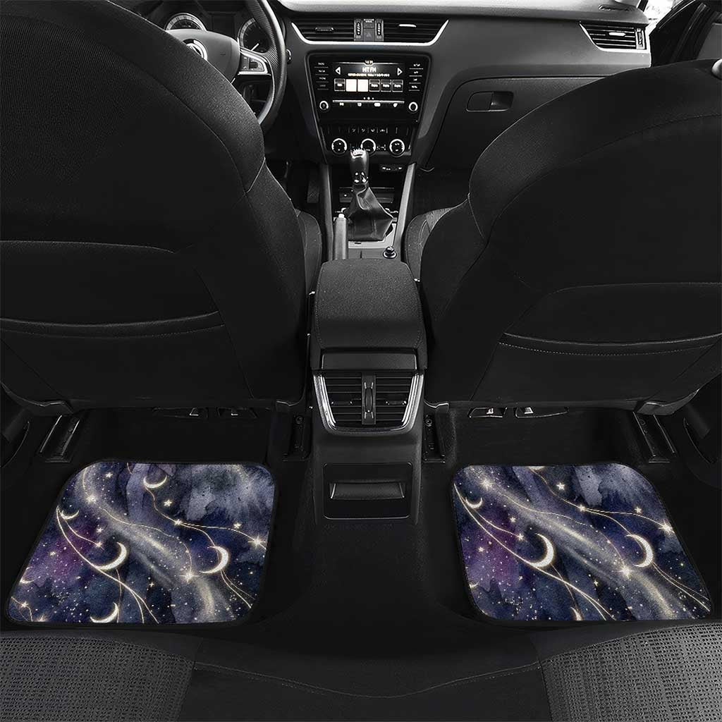 Bastet Egyptian Car Mats Cat Goddess Cosmic Protector Moon Magic Night Sky