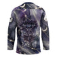 Bastet Egyptian Hockey Jersey Cat Goddess Cosmic Protector Moon Magic Night Sky