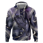 Bastet Egyptian Hoodie Cat Goddess Cosmic Protector Moon Magic Night Sky