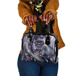 Bastet Egyptian Shoulder Handbag Cat Goddess Cosmic Protector Moon Magic Night Sky
