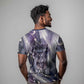 Bastet Egyptian T shirt Cat Goddess Cosmic Protector Moon Magic Night Sky