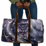 Bastet Egyptian Travel Bag Cat Goddess Cosmic Protector Moon Magic Night Sky