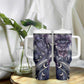 Bastet Egyptian Tumbler With Handle Cat Goddess Cosmic Protector Moon Magic Night Sky