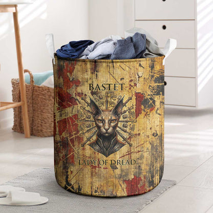 Bastet Egyptian Laundry Basket Eye of Ra Cat Goddess Lady of Dread Ancient Power