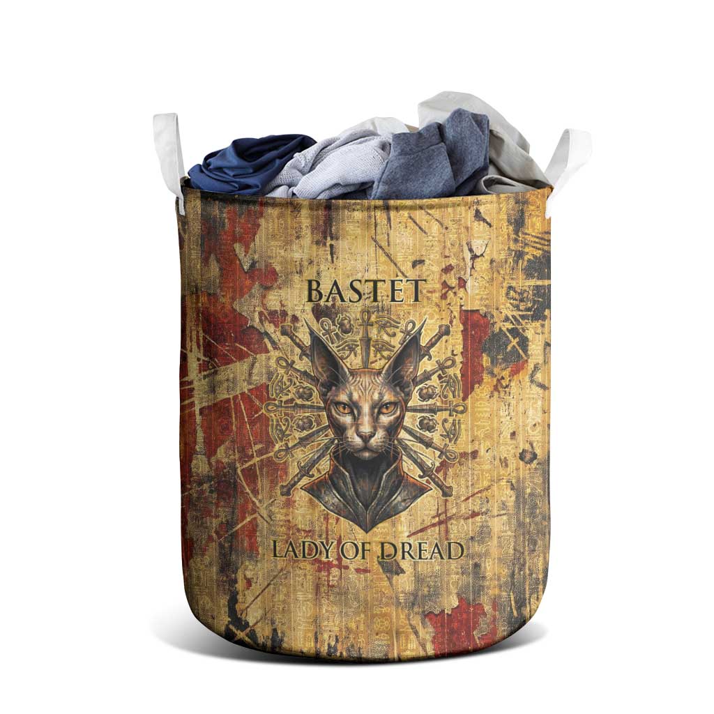 Bastet Egyptian Laundry Basket Eye of Ra Cat Goddess Lady of Dread Ancient Power