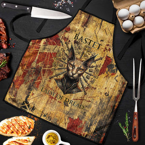 Bastet Egyptian Apron Eye of Ra Cat Goddess Lady of Dread Ancient Power