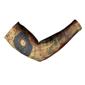 Bastet Egyptian Arm Sleeves Eye of Ra Cat Goddess Lady of Dread Ancient Power