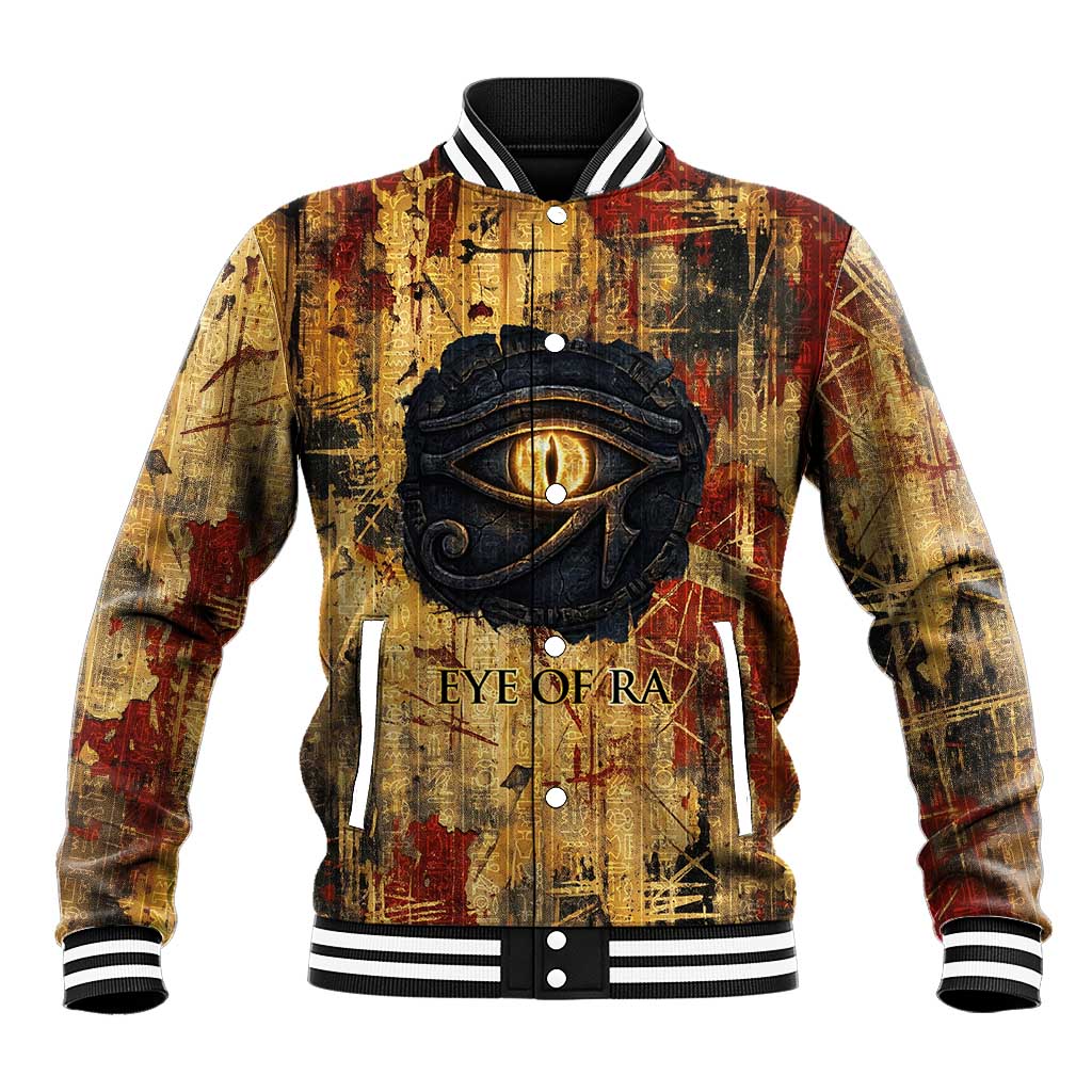 Bastet Egyptian Baseball Jacket Eye of Ra Cat Goddess Lady of Dread Ancient Power