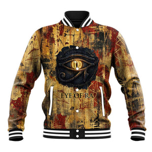 Bastet Egyptian Baseball Jacket Eye of Ra Cat Goddess Lady of Dread Ancient Power