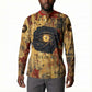 Bastet Egyptian Button Sweatshirt Eye of Ra Cat Goddess Lady of Dread Ancient Power