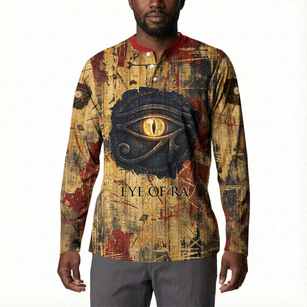 Bastet Egyptian Button Sweatshirt Eye of Ra Cat Goddess Lady of Dread Ancient Power