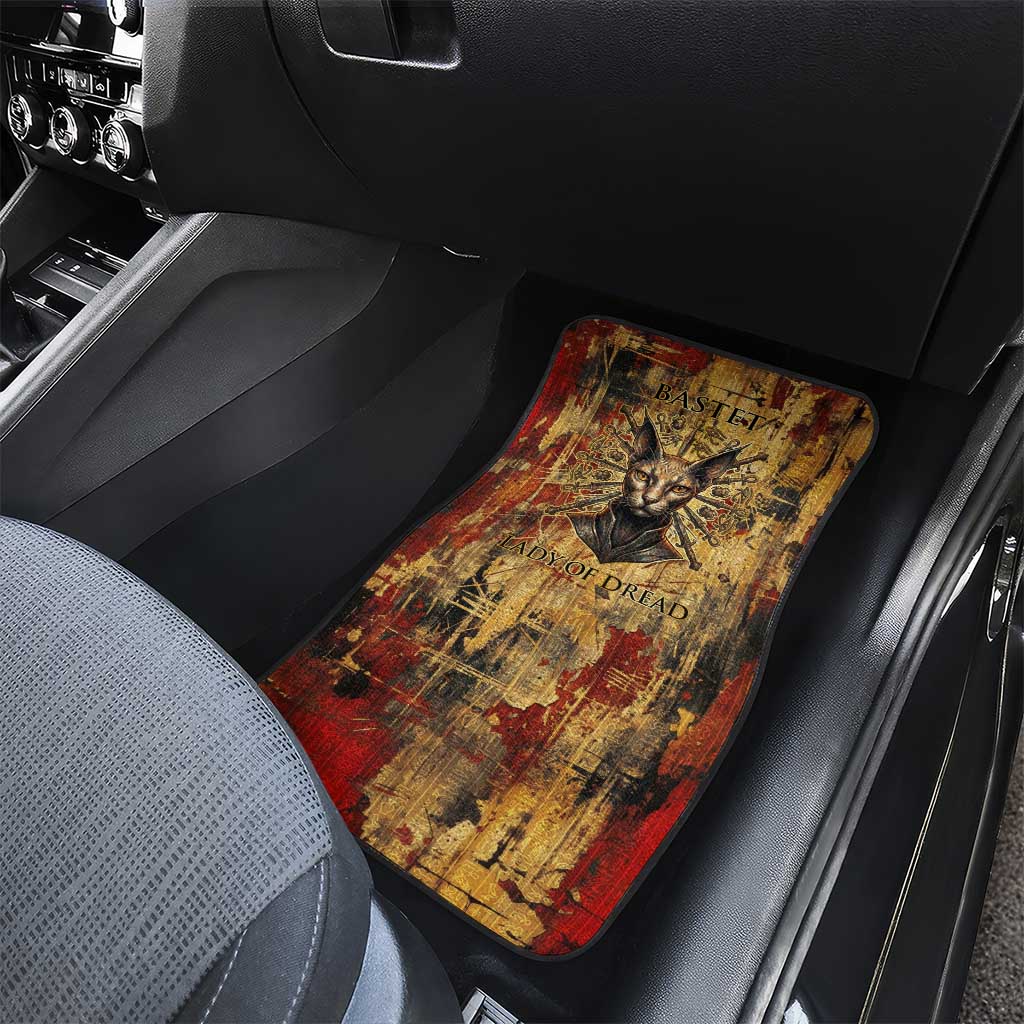 Bastet Egyptian Car Mats Eye of Ra Cat Goddess Lady of Dread Ancient Power