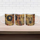 Bastet Egyptian Ceramic Mug Eye of Ra Cat Goddess Lady of Dread Ancient Power
