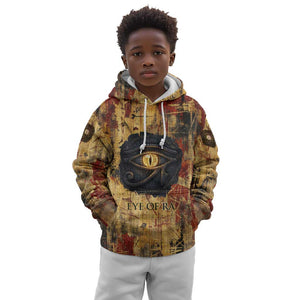Bastet Egyptian Kid Hoodie Eye of Ra Cat Goddess Lady of Dread Ancient Power